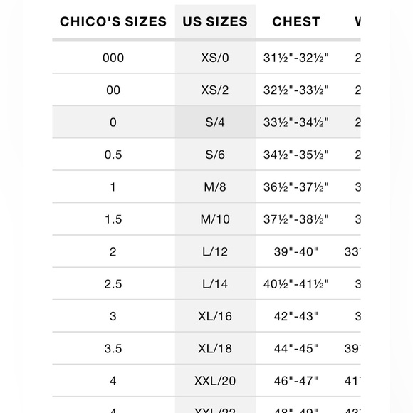 Chico’s Pima Cotton 3/4 Sleeve Tee Size 0 / Size S - Picture 3 of 9